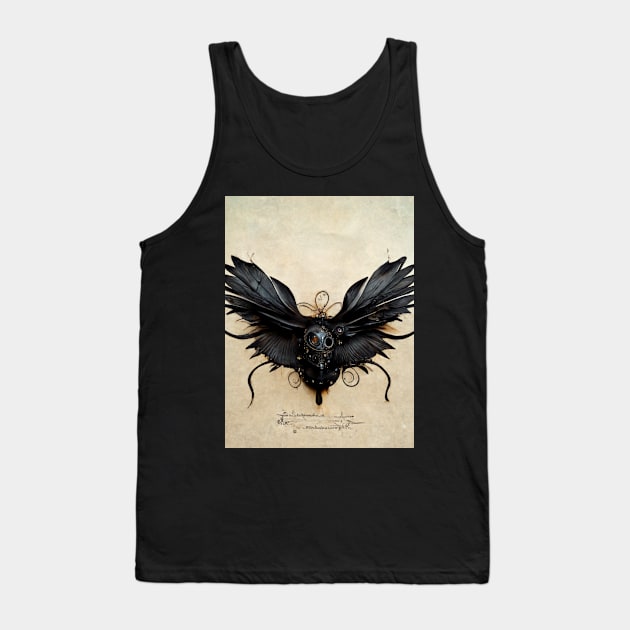 As the Raven Flies Tank Top by mw1designsart